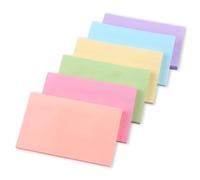 480 Sheets Sticky Notes, Large Sticky Notes Set, Pastel Sticky Note, Adhesive Sticky Note Tabs, Coloured A5 Sticky Notes for Stationery Office Supplies Study Essentials