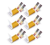 480-Strip Precision pH Test Strips 1-14 - Broad-Spectrum Acid-Alkaline Test Strips for Drop-by-Drop Method, Urine/Sweat/Beverages/Soil Solutions