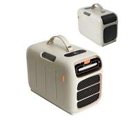 4800 BTU Portable AC Unit for Tents, Whisper-Quiet 40dB Camping Air Conditioner with 24-Hour Timer, Drainage-Free Personal Climate adjustment Cooler for Campervan, Dog House, Small Space
