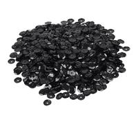 4800 Pieces of Black Sequins, Sewing Clothing Sequins, Decorative Sequins, DIY Handicraft Accessories, Wedding Decoration Sequins