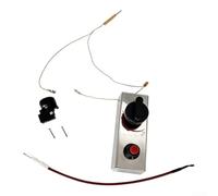 48000BTU Patio Heater Repair Kit Valve Igniter Assembly | Piezo Or for battery Ignition, Type 1 Regulator With 1.5m Hose,Weather-resistant Plastic,Fits Umbrella Heaters(B)