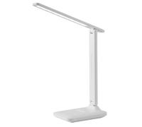 4800mAh Desk Lamp with Touch Dimmer and Temperature Adjust-USB-Powered Desk Lamp with Eye-Caring and Adjustable Brightness/Color Temperature - Perfect for Student Dorm Room, Office and Bedroom