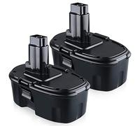 4800mAh NIMH DC9091 Battery Replacement for Dewalt 14.4V Battery DE9091 DE9094 DW9091 DW9092 DW9094 DW9038 DE9031 DE9502 DE9038 DE9087 DE9092 DE9140 DE9141 2Pack