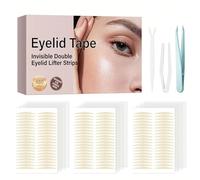 480Count Eyelid Tape, Eyelid Lifter Strips, Eyelid Tape for Hooded Eyes Invisible, Instant Surgery-Free Eye Lift for Uneven or Single Eyelids, Say Goodbye to the Hood, Sagging Eyelids