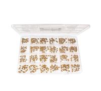 480pcs 10pF-10uF Monolithic Capacitor set Monolithic Ceramic Capacitor assortment Kit 0.1uF 0.22uF 0.47uF 2.2uF 4.7uF Capacitor