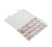 480Pcs Ceramic Capacitor Assortment Kit, Monolithic Ceramic Capacitors 10pF-10µF 24 Values 50V, Stable High - Frequency Electronic Components for DIY Repair and Circuit