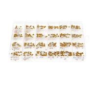 480pcs Monolithic Ceramic Capacitor assortment Kit 10pF-10uF set 0.1uF .22uF .47uF 2.2uF 4.7uF Capacitance Meters