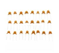 480pcs Monolithic Ceramic Capacitor Assortment Kit 50V 10pF - 10uF Capacitance Set 0.1uF 0.22uF 0.47uF 2.2uF 4.7uF Sample Pack MQXFCZUX