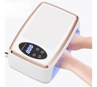 480W UV LED Lamp For Nails 108 LEDs Nail Dryer With Red Light Mode Large Space Manicure 4 Timer Fast-Safety(60)