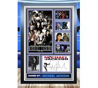 (482) Michael Jackson Music Legend Signed Framed Autograph Signature A4 (21 X 297 CM) Art Work Wall Art Display Great Gift Idea (REPRINT) #####