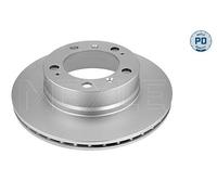 483 523 0001/PD 2x MEYLE Brake Disc for PORSCHE