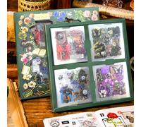 488 Pieces/100 Sheets Stickers for Scrapbooking and Bullet Journal - Stickers for Journaling and Envelopes