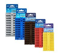 488 x Assorted Genuine Uno Rawl Plugs Universal Wall Expansion Screw Fixings, Multicoloured