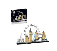 (488pcs) Architecture 21034 London Skyline Model Building Set Tower Bridge Collection