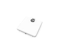 Salter Mechanical Bathroom Scale - Analogue Body Weighing Scale, Classic Fitness Scale, 133kg Capacity, Easy Read Display with Magnifying Lens, Non-Slip Mat, No Batteries Required, White