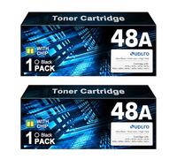 48A Toner Cartridge for HP CF248A - Replacement for HP 48A Toner Cartridge Black Compatible with Pro M15w M29w M28w M15a M28a M31w M30w M16a M16w M29a Series Printer (2 Black)