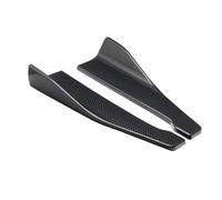 48CM For E90 E46 F20 F30 E39 G20 Car Side Skirt Universal Extension Protector Rear Bumper Spoiler Diffuser Split Side Steps(Carbon)