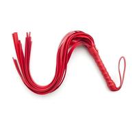 48cm PU Leather Whip Portable Equestrian Training Horse Whip Stage Performance Props Racing Riding Crop With Handle PU Leather(B)