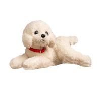 48cm Stuffed Dog Doll Soft Soothing Cuddle Plush Animal Toy with Comfort Design for Home College Dorm Car Interior Apartment Living Room