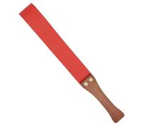 48cm Wooden Handle Vintage Leather Whip BDSM Spanking Paddle Flogger Bondage Sex Toys for Woman Adult Games Sex Toys Red One Size
