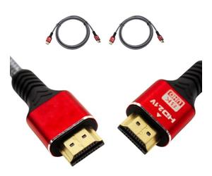 48Gbps Ultra High-Speed, Supports 8K@60Hz & 4K@120Hz, Compatible with PS5, Xbox Series X, Apple TV, Samsung QLED, and LG OLED TVs 8K HDMI 2.1 Cable (Pack of 2)