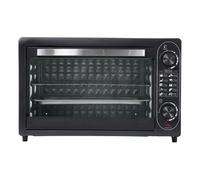 48L Mini Oven and Grill 2000W Electric Oven with Rotisserie 60 Minute Timer 4 Selector for Baking Roasting