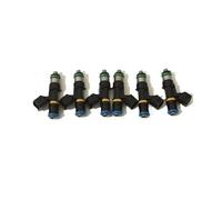 48mm EV14 1000cc E85 Fuel Injectors - 6 Pack, Flow Matched, Compatible with Supar
