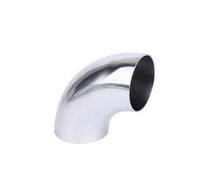 48mm ID 51mm 2" OD SUS 316L Stainless Steel 90 Degree Elbow Pipe Fitting Home Brew Beer Wine
