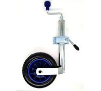 48mm Jockey wheel with pneumatic style puncture proof tyre and clamp
