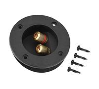 48mm Terminal Connector, 2 Copper Terminal Cup Binding Post Cable Connector Box Acoustic Components for Hifi Speaker