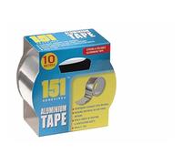 48MM X 10M ADHESIVE ALUMINIUM FOIL TAPE x 6 Rolls