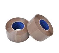 48MM X 150M BUFF ECONOMY TAPE HM150 25mu HOT MELT ADHESIVE 2 INCH CORE