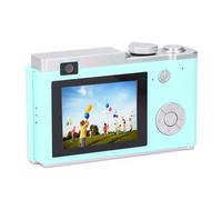 48MP 1080P Digital Camera, 16X Zoom, Front and Rear Dual Lens, Type C Charging, 2.4inch HD Display, Easy Operation, Beauty Face, Portable Size, All in One Camera (Light Green)