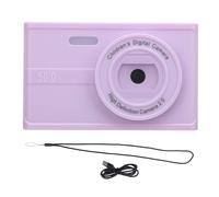 48MP 1080P Digital Camera 2.36 Inch TFT Screen 8X Zoom Autofocus Dual Lens Recording Photography ABS Aluminum Alloy Black (Purple)