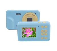 48MP 1080P Digital Camera, Portable Vlogging Camera with 5x Zoom, 5x Zoom Auto Focus Compact Travel Camera with Smile Detection, Multiple Filter, for Daily Travel (Blue)