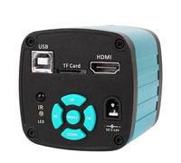 48MP 1080P HDMI VGA Digital Industrial Video Microscope Camera 40-400mm Big Visual Fixed Focus Lens For Digital Image Acquisitio (Color : 48MP Camera)