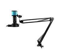 48MP 1080P HDMI VGA Digital Industrial Video Microscope Camera 40-400mm Big Visual Fixed Focus Lens For Digital Image Acquisitio (Color : SET 1)