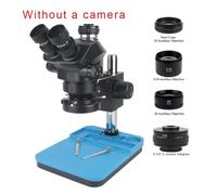 48MP 2K 60FPS USB Video Camera Industrial Lab Simul Focal Magnification Continuous Zoom 7X 50X Stereo Trinocular Microscope(3.5X-100X)