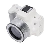 48MP 2K Digital Camera with Double Lens, 16X Zoom Portable Travel Camera for Photography, 2 Inch Screen, Built in Filters, Compact Small Cameras for Photography (White)
