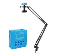 48MP 4K 2K 1080P HDM/I USB VGA Industrial Video Digital Microscope Camera 1-130X Zoom C Mount Lens For Phone PCB Soldering Repair(C HDMI USB)