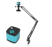 48MP 4K 2K 1080P HDM/I USB VGA Industrial Video Digital Microscope Camera 1-130X Zoom C Mount Lens For Phone PCB Soldering Repair(A 4K HDMI USB)