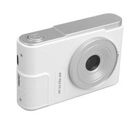 48MP 4K Digital Camera, WiF Vlogging Video Camera with 16x Digital Zoom, Anti Shake Auto Focus Compact Travel Camera with 2.4 Inch Screen, for Kids Students Vlog (White)