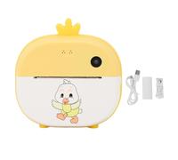 48MP Digital Camera, Instant Print with 2 Rolls Print Paper, Front Rear Dual Cameras HD Screen Thermal Printing, Black and White Photo, for Timed Countdown Photos, Record Images