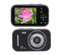 48MP Digital Camera, Vintage Digital Camera, 4K Video Recorder Portable - 2.8in IPS Screen, 16X Zoom, 20 Filters, Image Transfe for Boys Girls Students (Black)