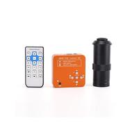 48MP Digital Microscope with 180X Objective Lens 60FPS FHD USB Industrial Microscope Camera for Phone Repair Soldering Adjustable Magnification(Camera and Lens)