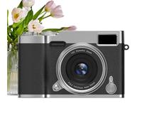 48MP Digital Video Camera - 180 Degree Rotation Screen, Vlog Camera for Beginners Teens Students Adults, Video Travel Recording Device, Portable Filming Gadget, Easy Use Multimedia Tool