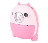 48MP Double Lens Instant Print Camera with Screen, 1080P HD Videos, Customizable Prints, Type C Charging, 64GB Expandable Memory, 3 Rolls of Printing Paper