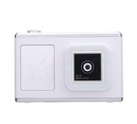 48MP Front Rear Camera, 1080P IPS Screen Digital Camera with Fill Light for Daily Travel, Catch Every Thrilling Moment (White)