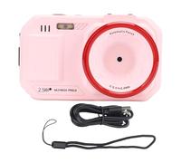 48MP HD Digital Camera, 2.8 Inch Dual Screens Portables Cameras with 16X Zoom Autofocus Anti Shake for Student Children Teen Girl Boy (P ink)