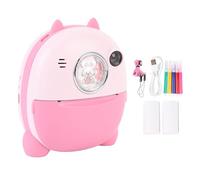 48MP Instant Camera 1080P HD Double Lens with 2.4 Inch Screen Type C Charging for Life Recording and Creative Printing
